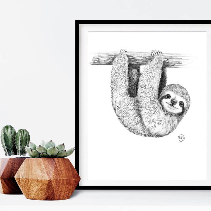 Cute Baby Sloth for wholesale by LE NID atelier