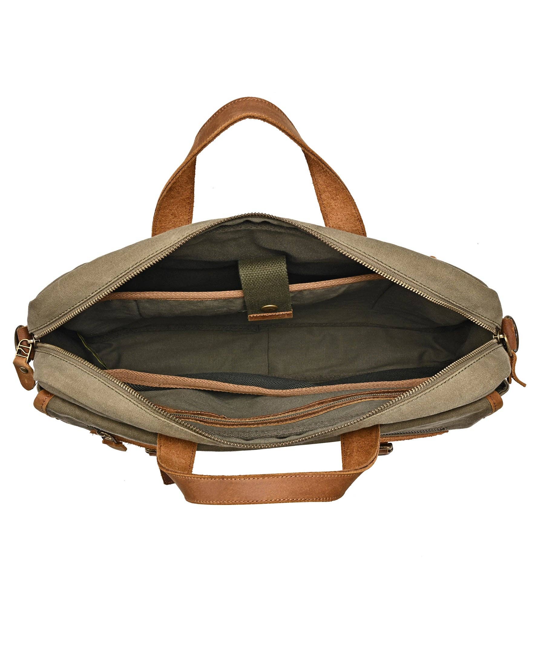TSD Brand – wholesale Briefcase – Unisex – Valley Oak Canvas Brief Bag1