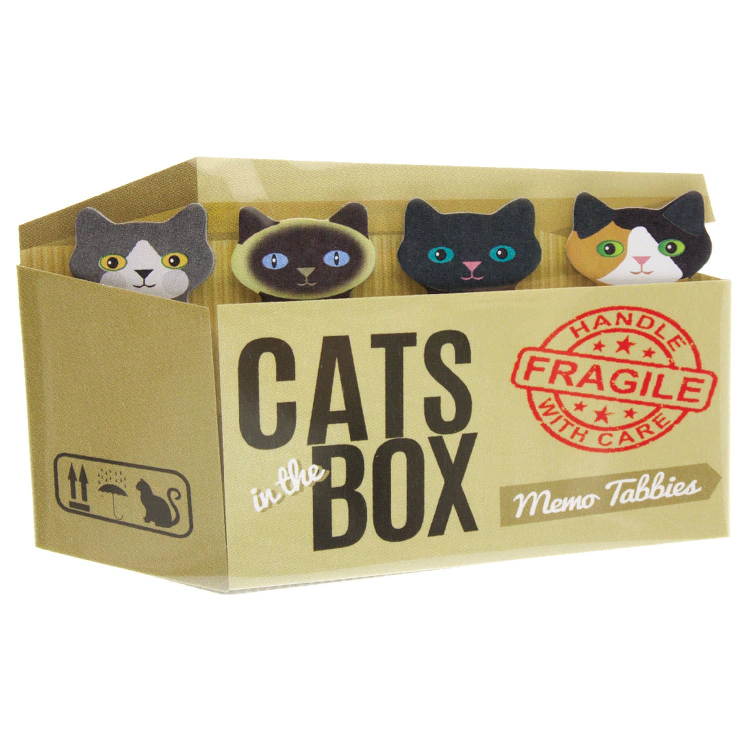 Streamline - Vente Autocollant - Notes adhésives Chats dans la boîte2