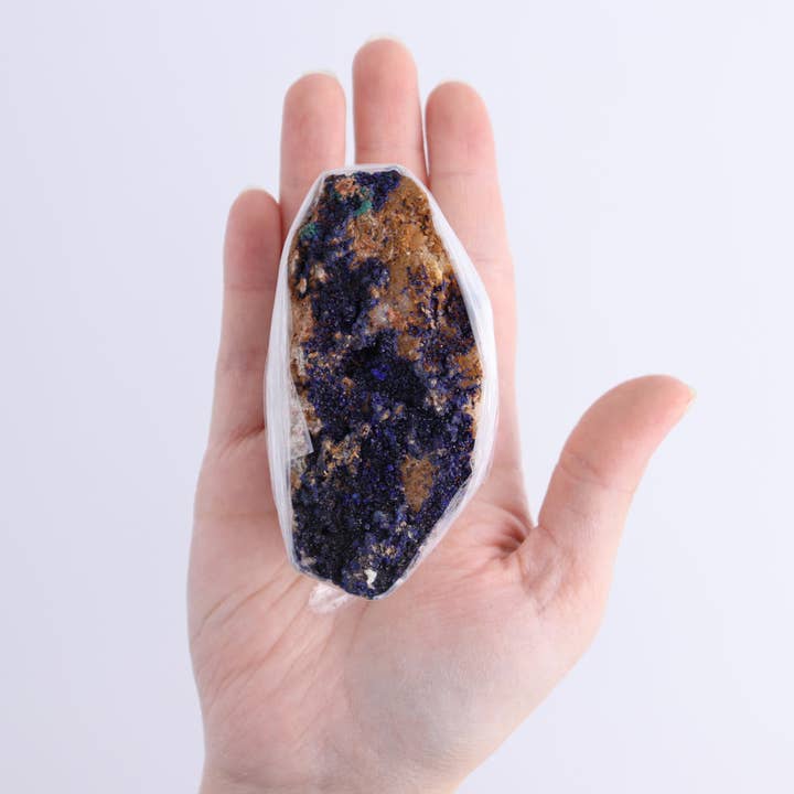 Mi Esperanza Minerals - Wholesale Spiritual Stone/Crystal - Azurite Flat from Morocco5