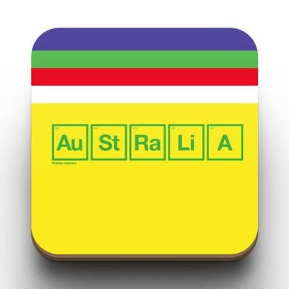 Australia Retro Cricket Coasters for wholesale by Periodico Emporium