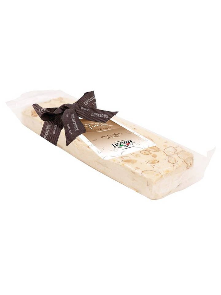 Sicilian Almond Soft Nougat Slice | 120g for wholesale by LUSCIOUX - OMNIA GROUP SRL