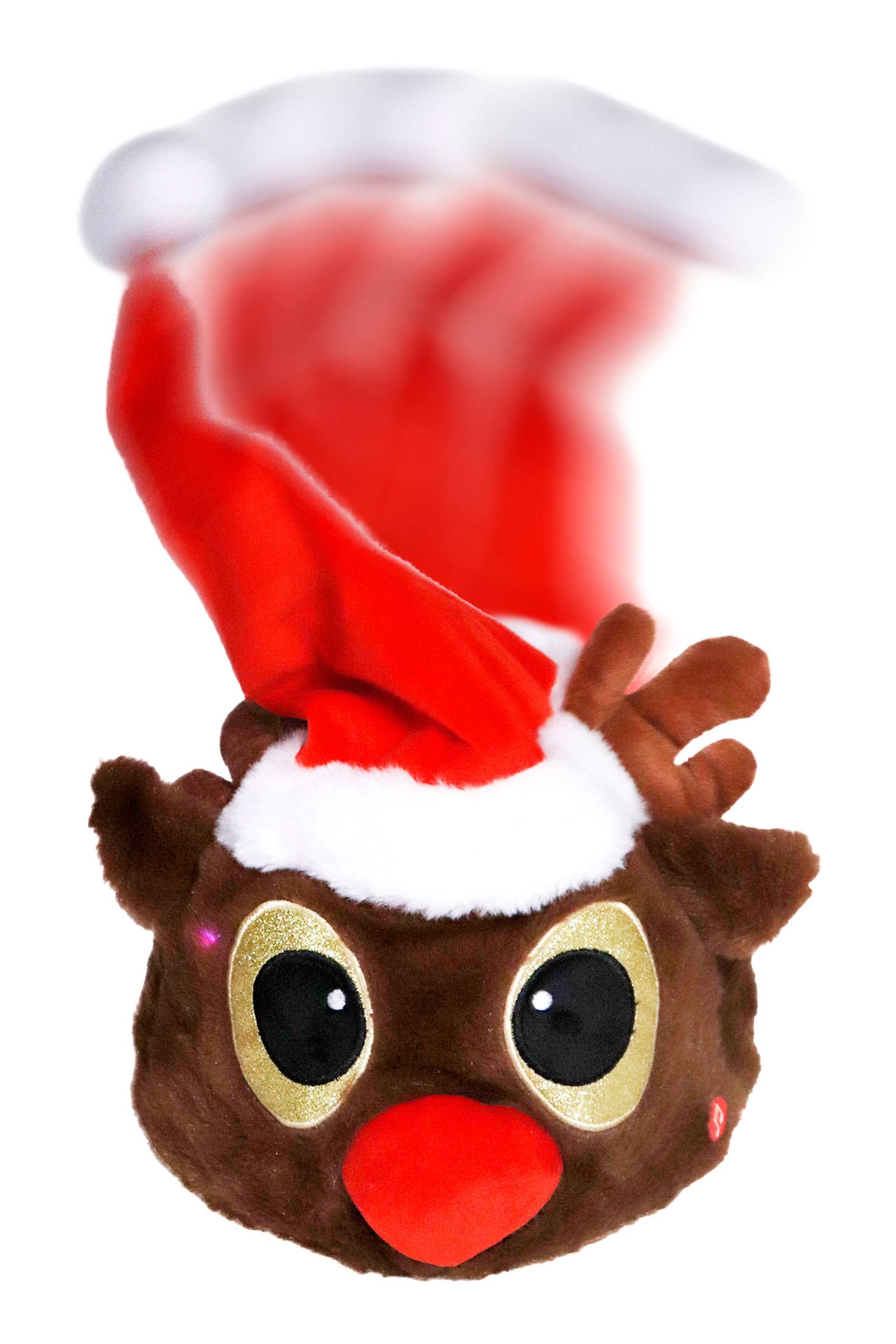 ASSORTED Christmas Music Dancing Led Fuzzy Cone Santa Hat for wholesale on Faire4