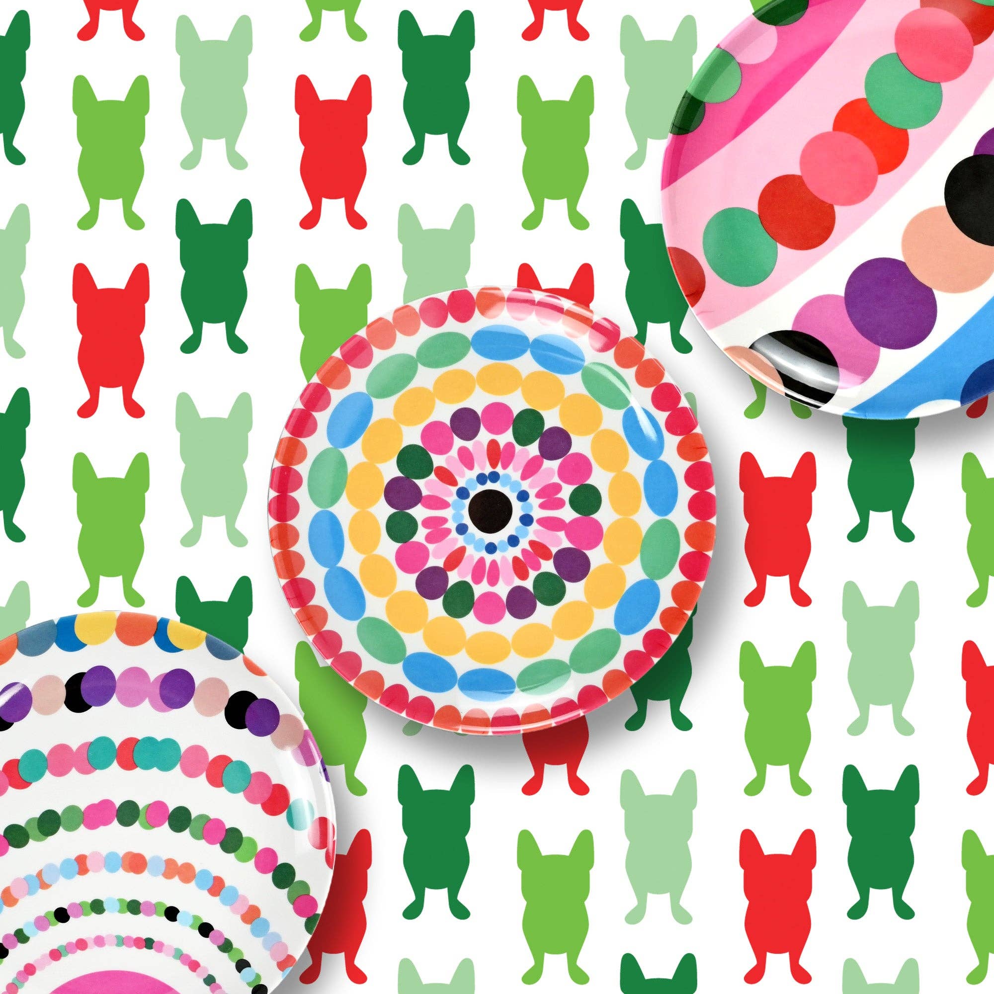 French Bull - Wholesale Appetizer Serveware - Bauble 6.5" Appetizer Plate - Set of 64