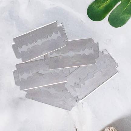 Safety Razor Blades For Shaving -50 Pack Razor Blade Refills for wholesale by J&L Naturals