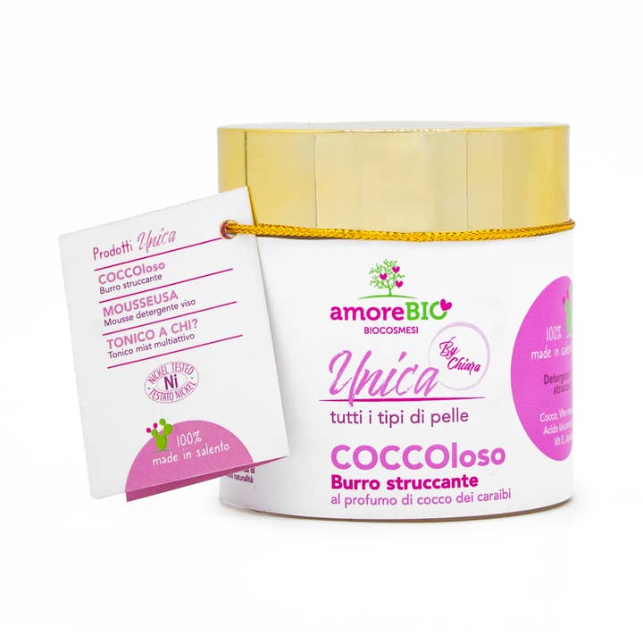 Manteca desmaquillante - CUDDLY para venta al por mayor de Amore Biocosmesi