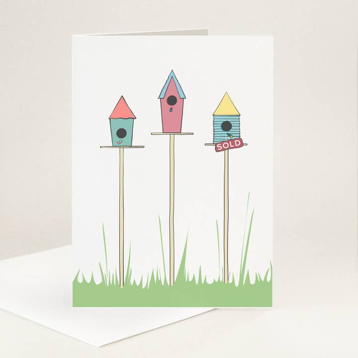 Nouvelle carte d'accueil pour la vente par Yellow Petal