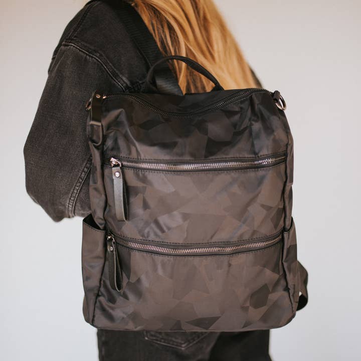 Pretty Simple - Wholesale Backpack - Women's - Nori Nylon Backpack
