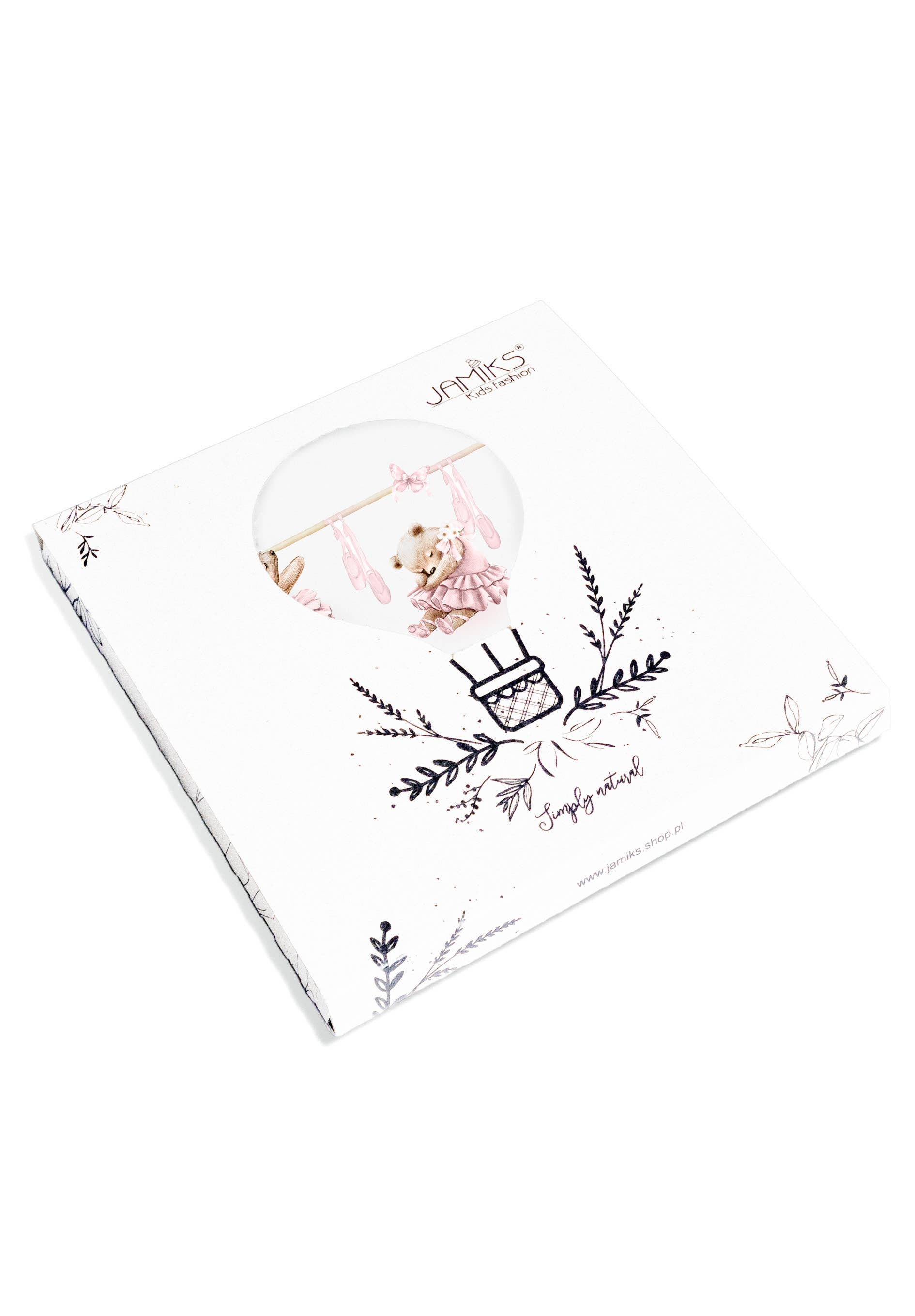 Ecru Cotton Velour Swaddle Charlene for wholesale on Faire2