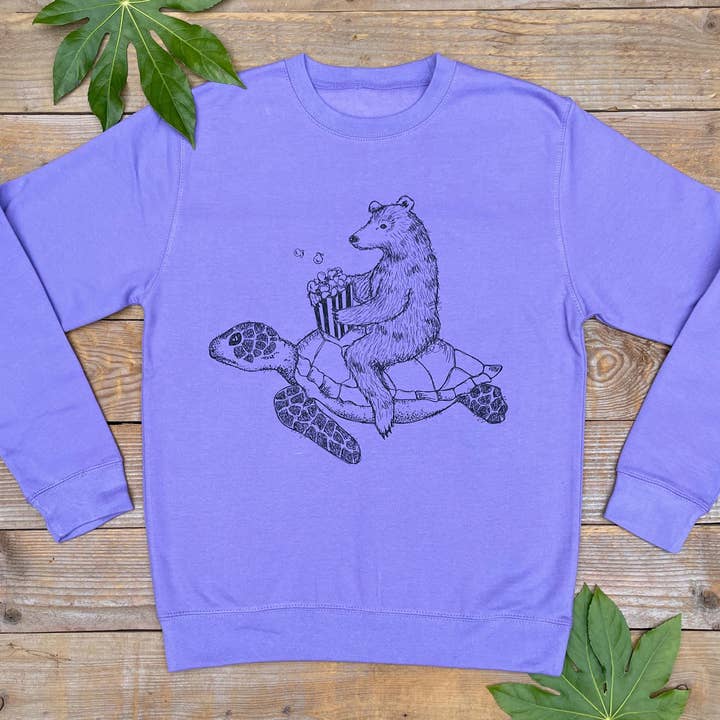 Bear & Turtle Jumper for wholesale by Don't Feed The Bears