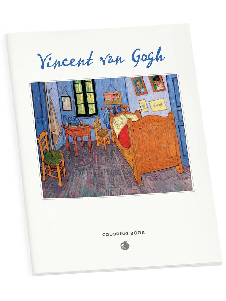 Livre de coloriage Vincent van Gogh pour la vente par Pomegranate