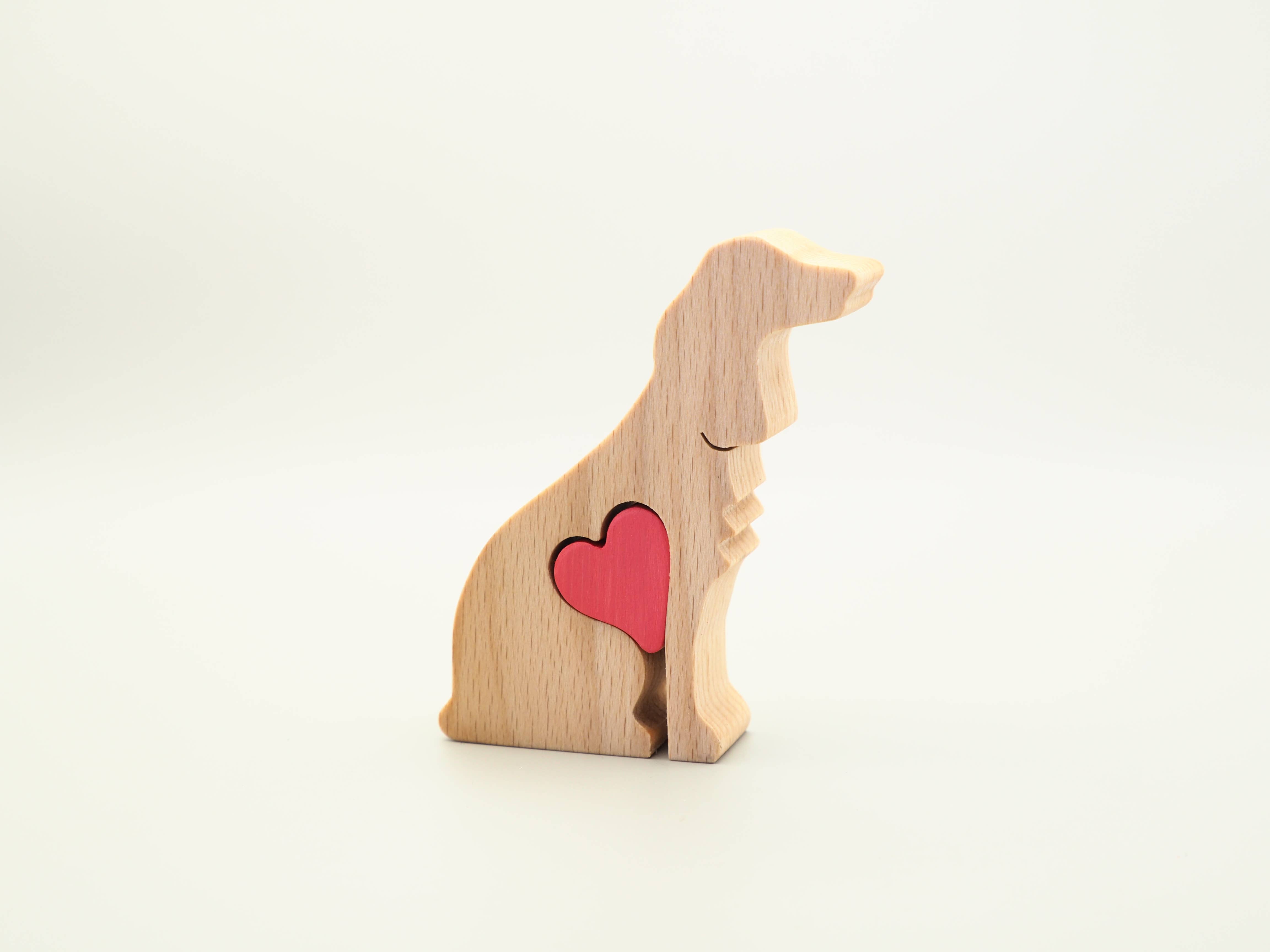 Wood Metamorphosis - Wholesale Decorative Figurine - Wooden Dog Decorative Figurine Starter Pack - MEDIUM2