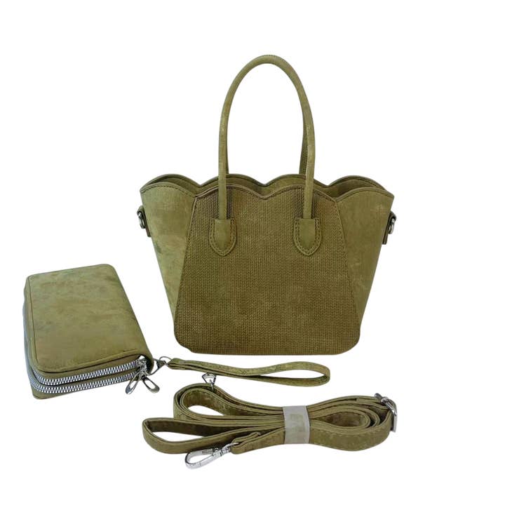 AR New York - Wholesale Top Handle Bag - Women's - 7208 - Satchel Handbag with Wallet 2 in 11