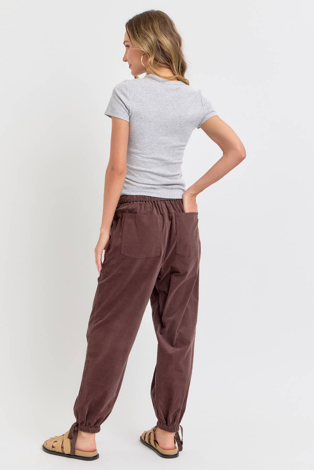 Sweet Lovely by Jen – wholesale Lounge Sweatpants/jogging bottoms – Women's – CORDUROY PULL-ON-PANTS/JOGGER19
