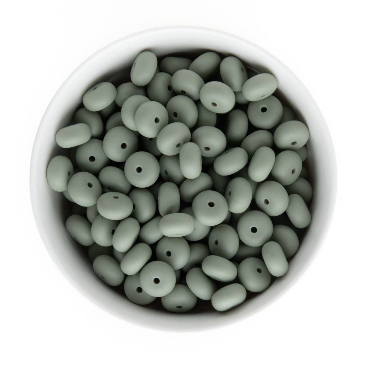 Cara & Co Silicone Craft Supply – wholesale Pärlor – 14 mm abacusformade silikonpärlor19