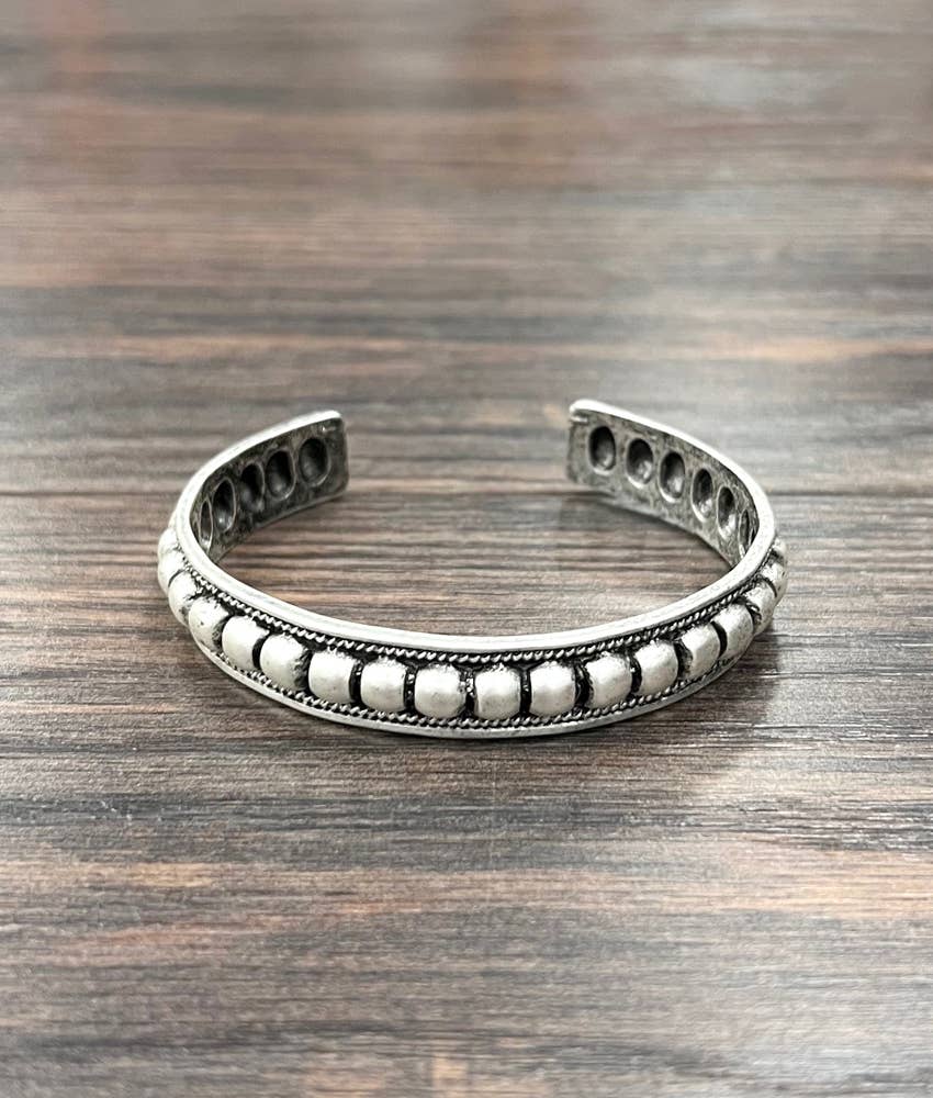 ISAC Trading Inc - Wholesale Cuff Bracelet - 710837, 12mm Boho Cuff Bracelet0