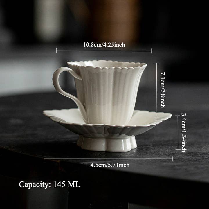 Gohobi (We cover U.S. import duties) – wholesale Coffee/tea cup – Gohobi Ash Glaze Vintage Coffee Cup Set4