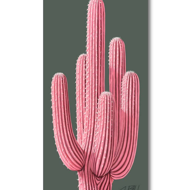 The Painted Ladies - Wholesale Art Print - Pink Saguaro Paper Print0