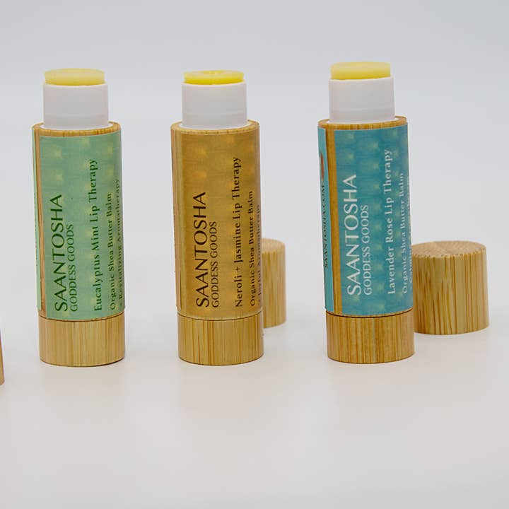 Lip Therapy | 3 Lip Balm Giftset for wholesale by Saantosha Goddess Goods