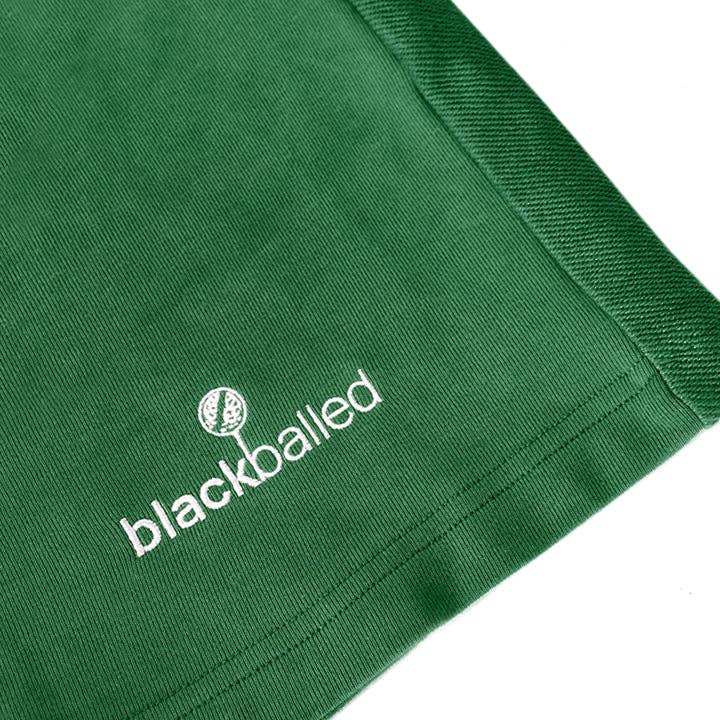 Blackballed Golf - Vente Short – homme - Short de survêtement BBG (vert)4
