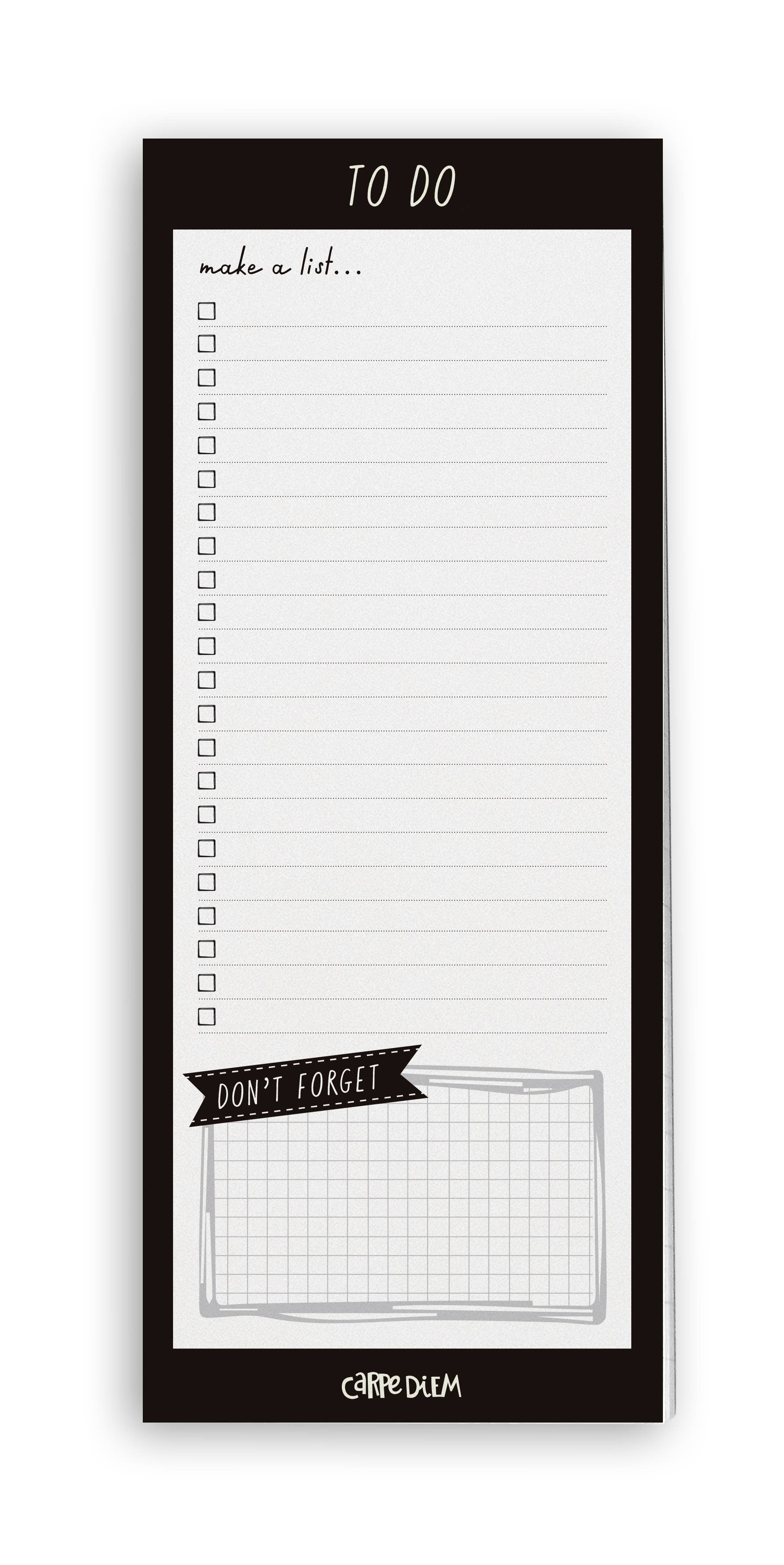 Pukka Pads North America - Wholesale Notepad - Carpe Diem Magnetic To-Do List4