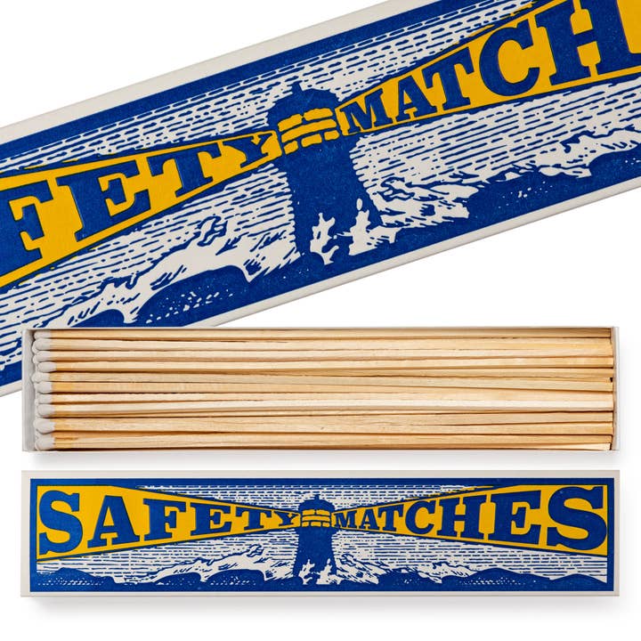 Lighthouse | Long - Safety Matches for wholesale by Archivist Gallery | United States