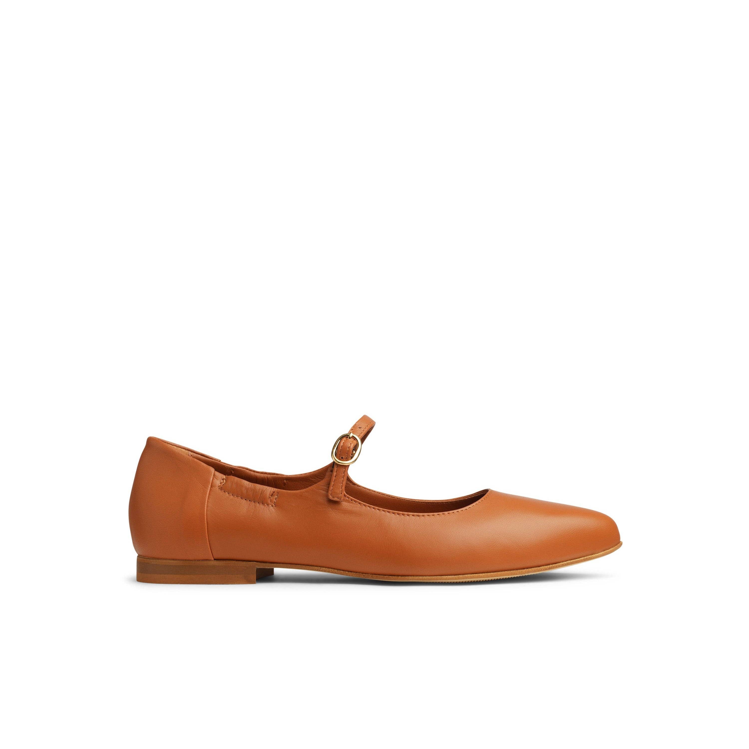 Melia Flexlite Flats Chestnut for wholesale by ITALEAU