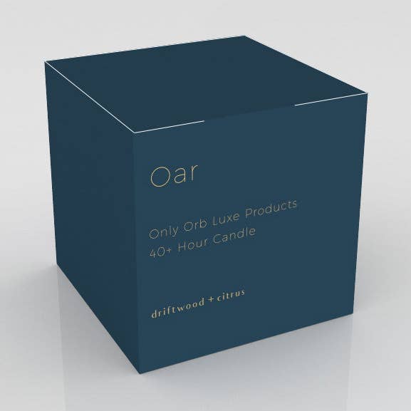 Oar Candle - Citrus + Driftwood for wholesale by Only Orb