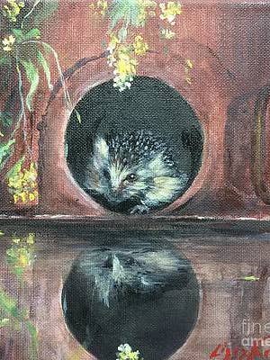 Harry The Hedgehog for wholesale by Lizzy Forrester Fine Art
