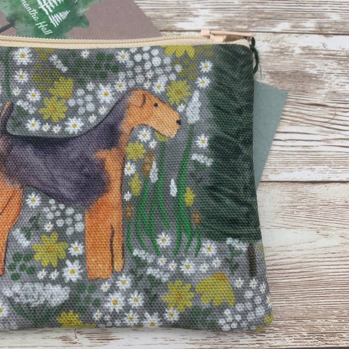 Samantha Hall Designs – wholesale Coin purse – Women’s – Airedale Terrier Coin Purse2