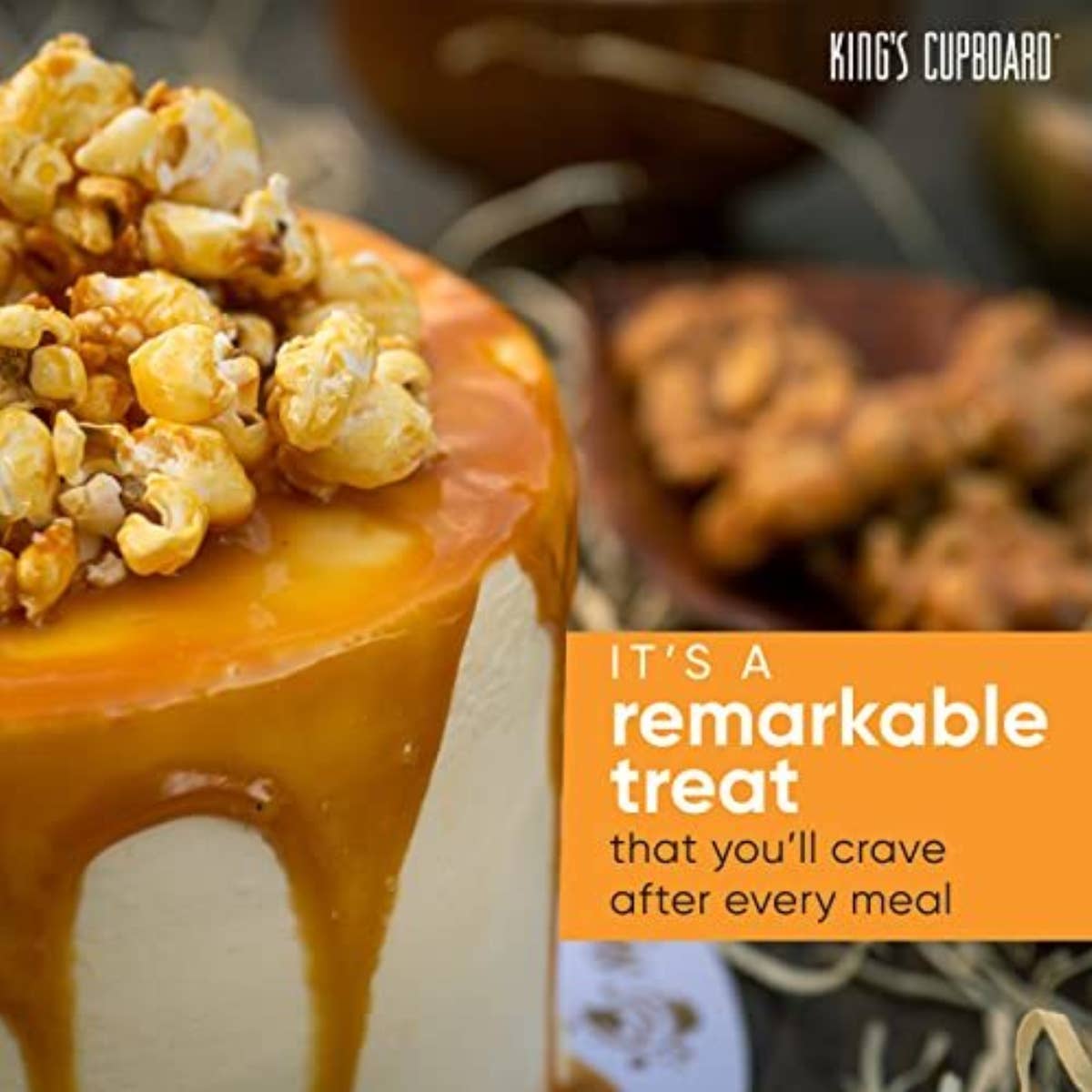 King's Cupboard - Wholesale Caramel Sauce - Bourbon Caramel Sauce1