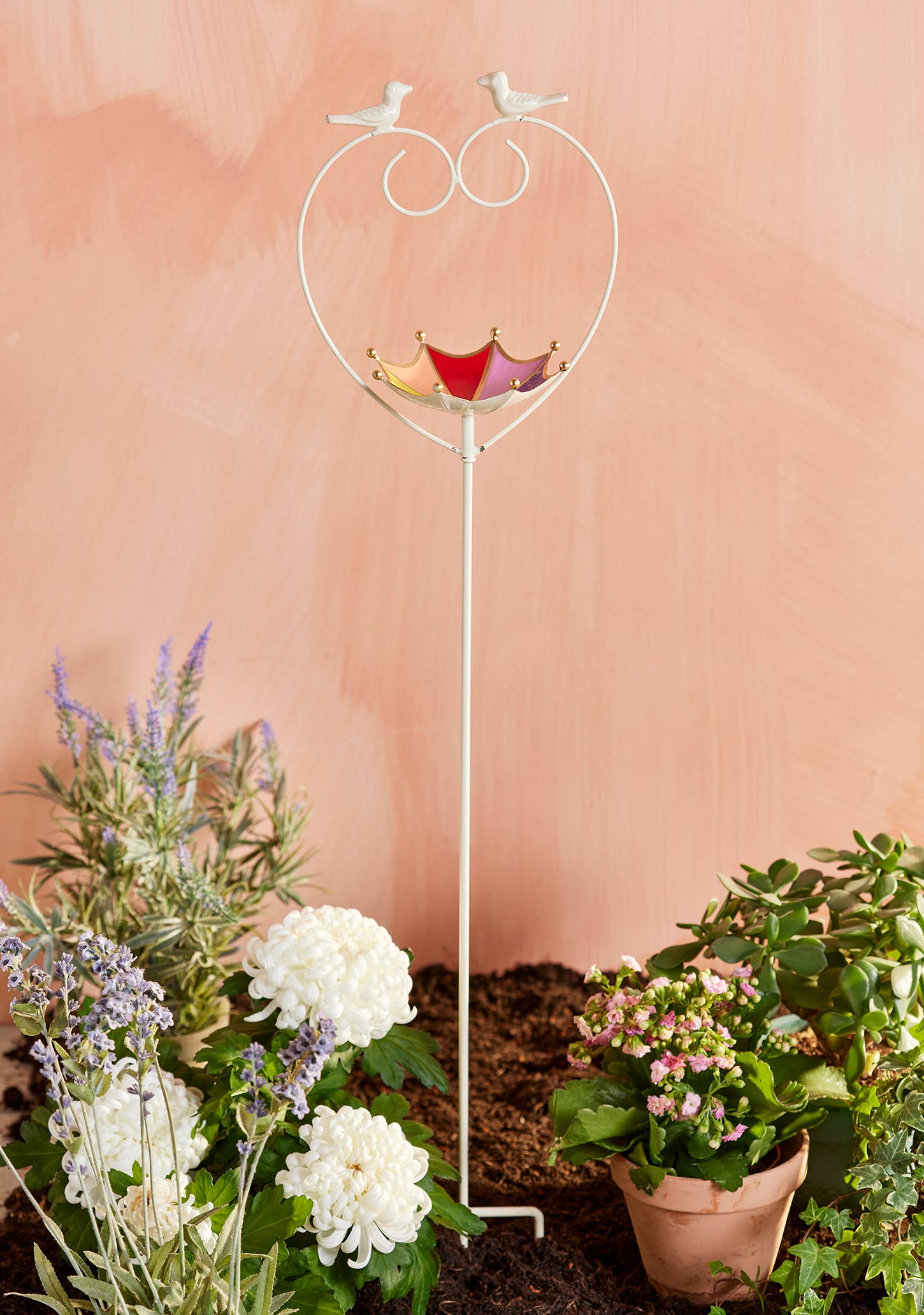 Namaste – wholesale Bird feeder – Rainbow Bird Feeder Spike0