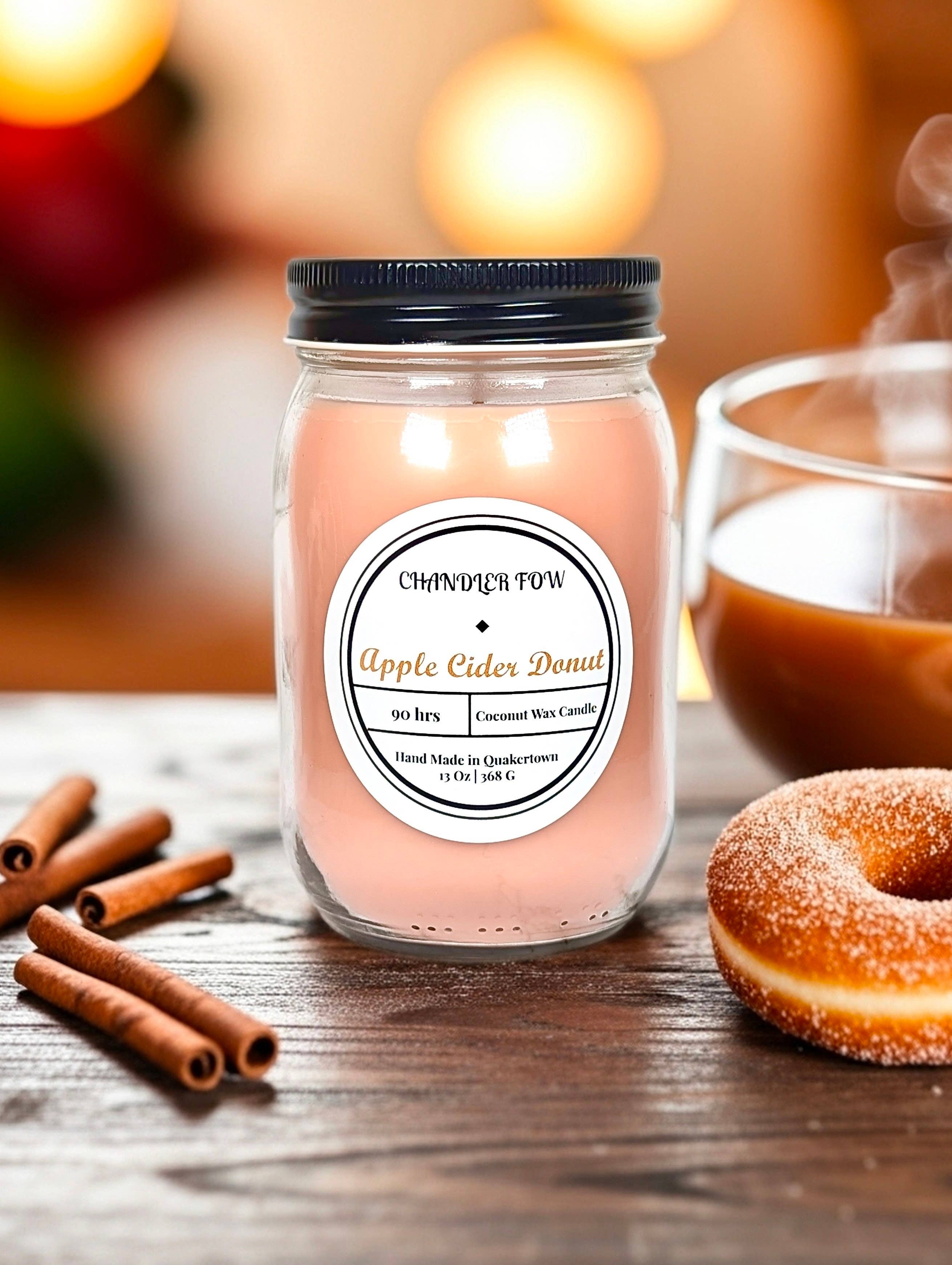 Chandler Fow - Wholesale Jar/Filled Candle - Apple Cider Donut 13 Oz Candle