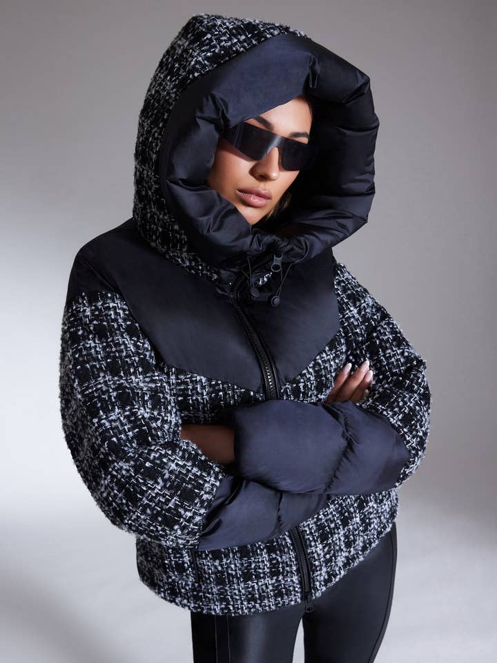 Irina Boucle Puffer for wholesale by Blanc Noir