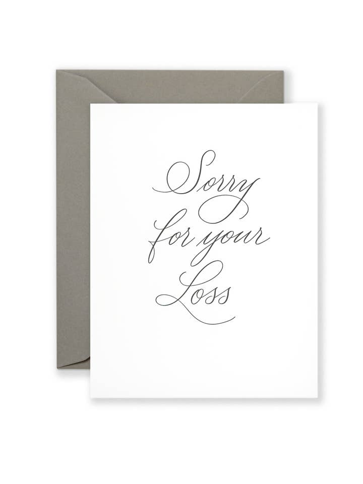 Sorry für Ihre Verlust-Grußkarte für den Großhandel von Lionheart Prints