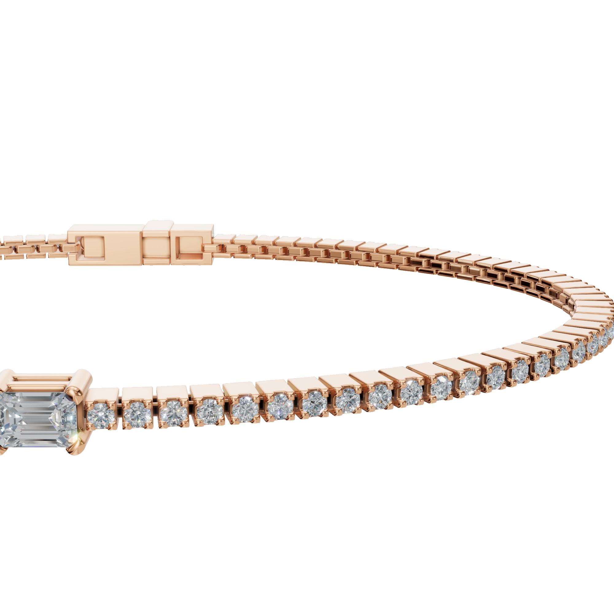 PureYou Jewelry - Wholesale Bangle Bracelet - Women's Tennis Bracelet with 1Ctw Natural Diamond in Gold7