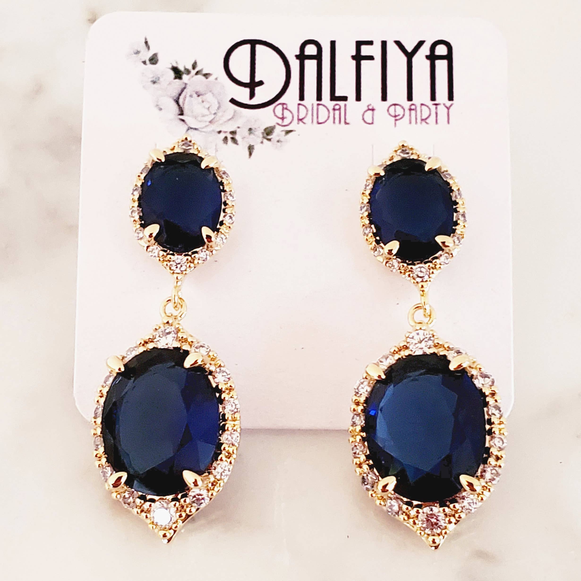 Dalfiya – Großhandel Schmucksets – Grand Parure Brautschmuck-Set für viktorianische Braut oder Abschlussball16