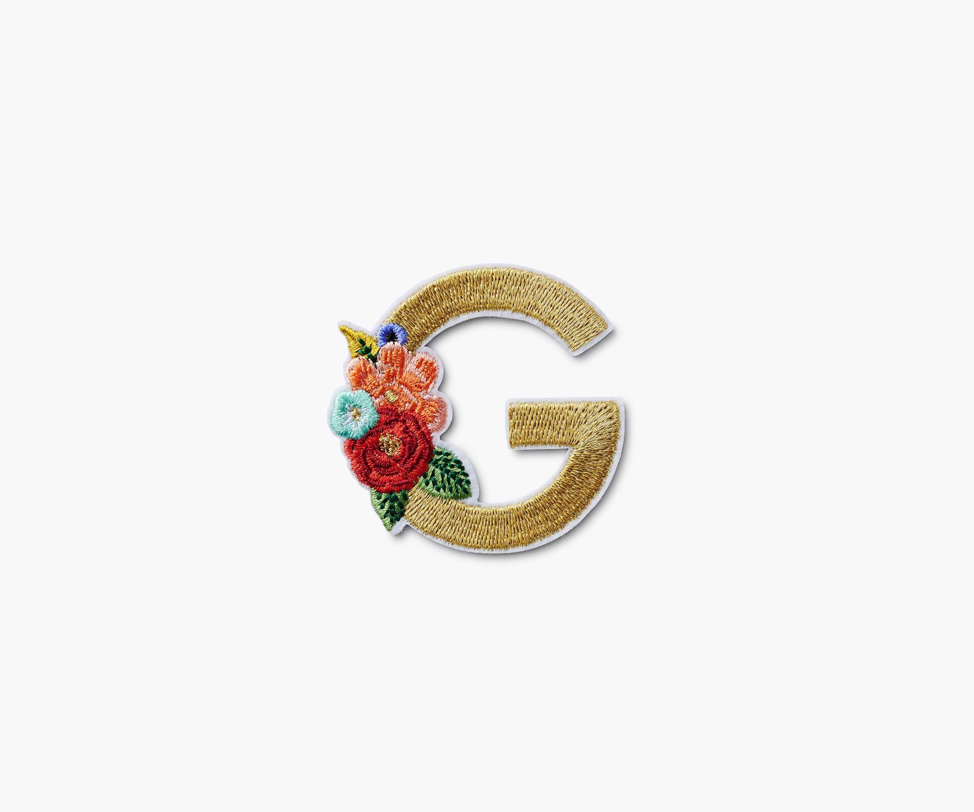 Rifle Paper Co. - Wholesale Patch - Garden Party Monogram Patch10