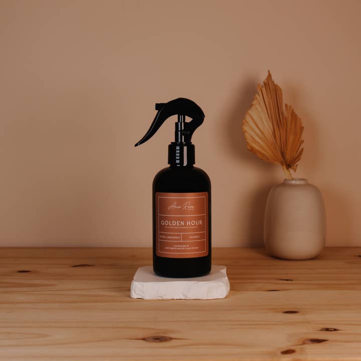 Aria Rose Bath Co - Wholesale Room & Linen Spray - Golden Hour Room + Linen Spray