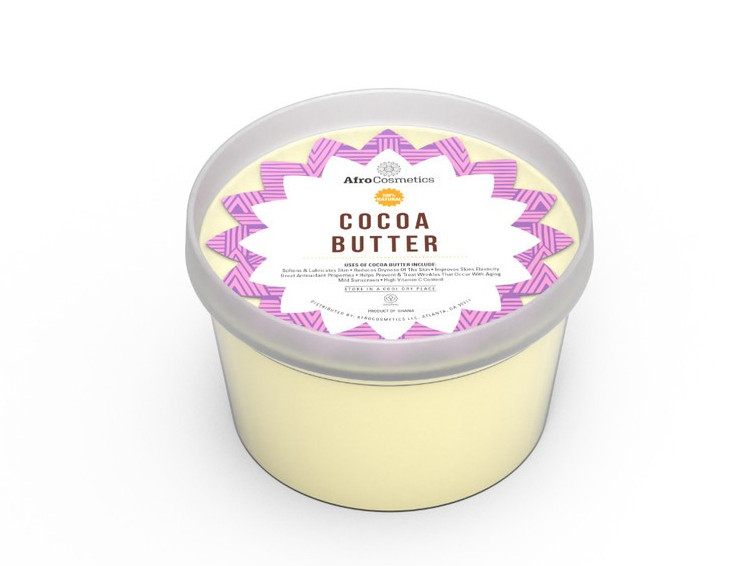 AfroCosmetics & Culture - Wholesale Body Balm/Butter - Cocoa Butter Unrefined Pure Natural Organic Cold Pressed1