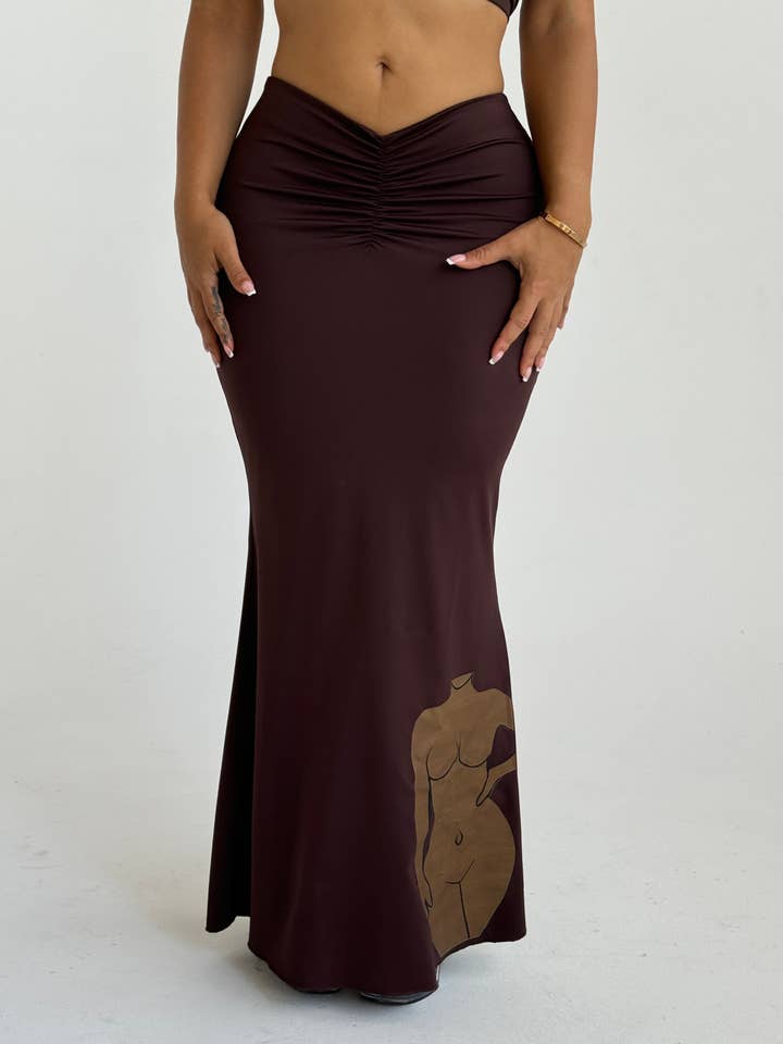 PROVFÖRSÄLJNING Kroppskjol brun för wholesale av Babes