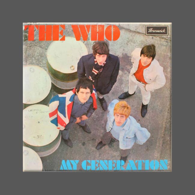 Ba Ba Buttons - Wholesale Magnet - THE WHO, Magnet, Button, Fridge Magnet, MY GENERATION