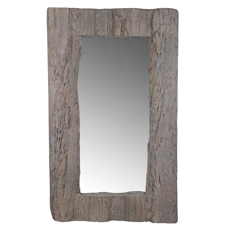 A&B Home Group Inc. - Wholesale Wall Mirror - 24x2.5x39" Soren Magnesia Mirror - Brown0