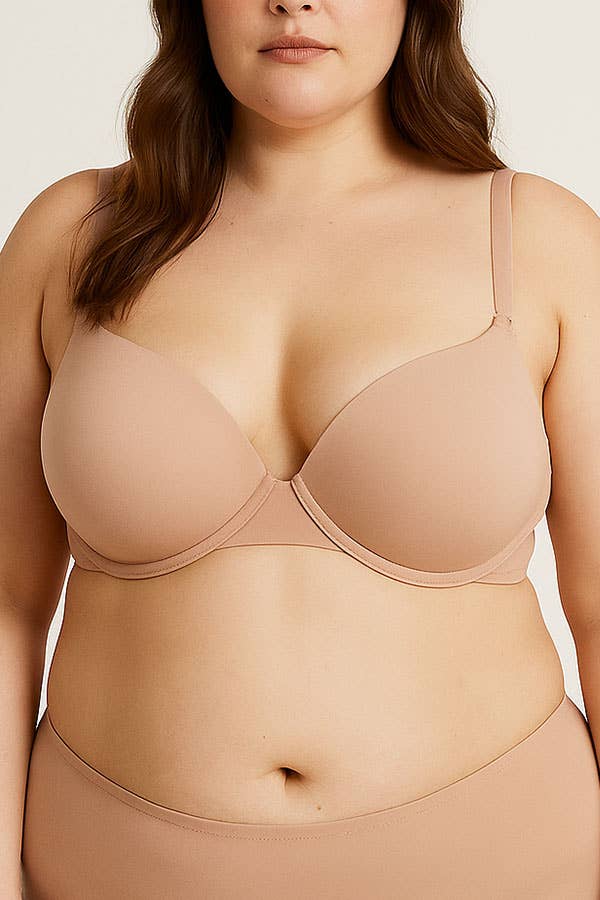 Assorted Color Youmita Bra-Underwire, Laser-Cut Band-90079-BRA-C01 for wholesale on Faire9