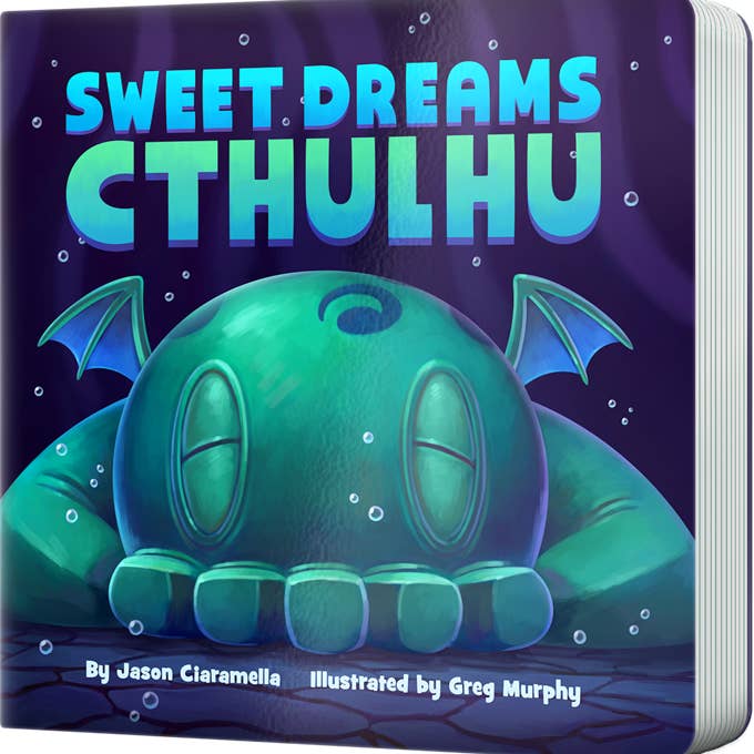 SWEET DREAMS CTHULHU Hardcover Board Book for wholesale by C is for Cthulhu