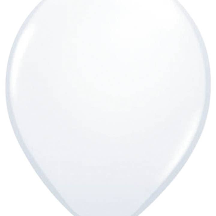 Hvide balloner Metallic 30 cm - 50 stykker for engroshandel hos Folat BV