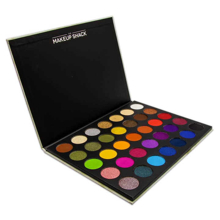 The Makeup Shack - Wholesale Eyeshadow palette - The Makeup Shack- Rainforest Palette1