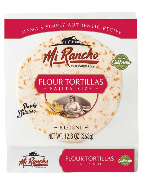 Simply Authentic Mama's Fajita Flour Tortilla for wholesale by Mi Rancho