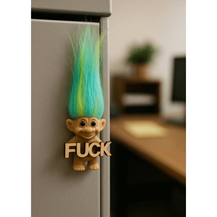 Enchanted Soul - Wholesale Magnet - Troll Doll Fuck Refrigerator Magnet