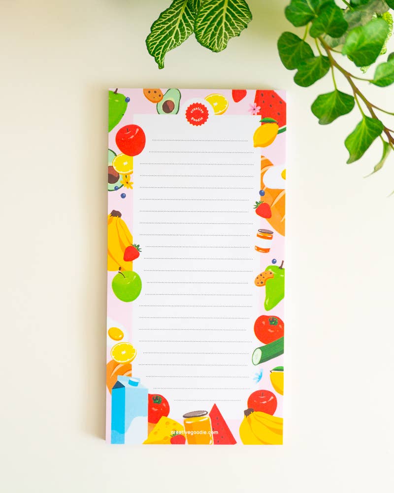 Creative Goodie - Wholesale Notepad - Groceries list Notepad, Shopping, Recipe, Cooking, Meal prep1
